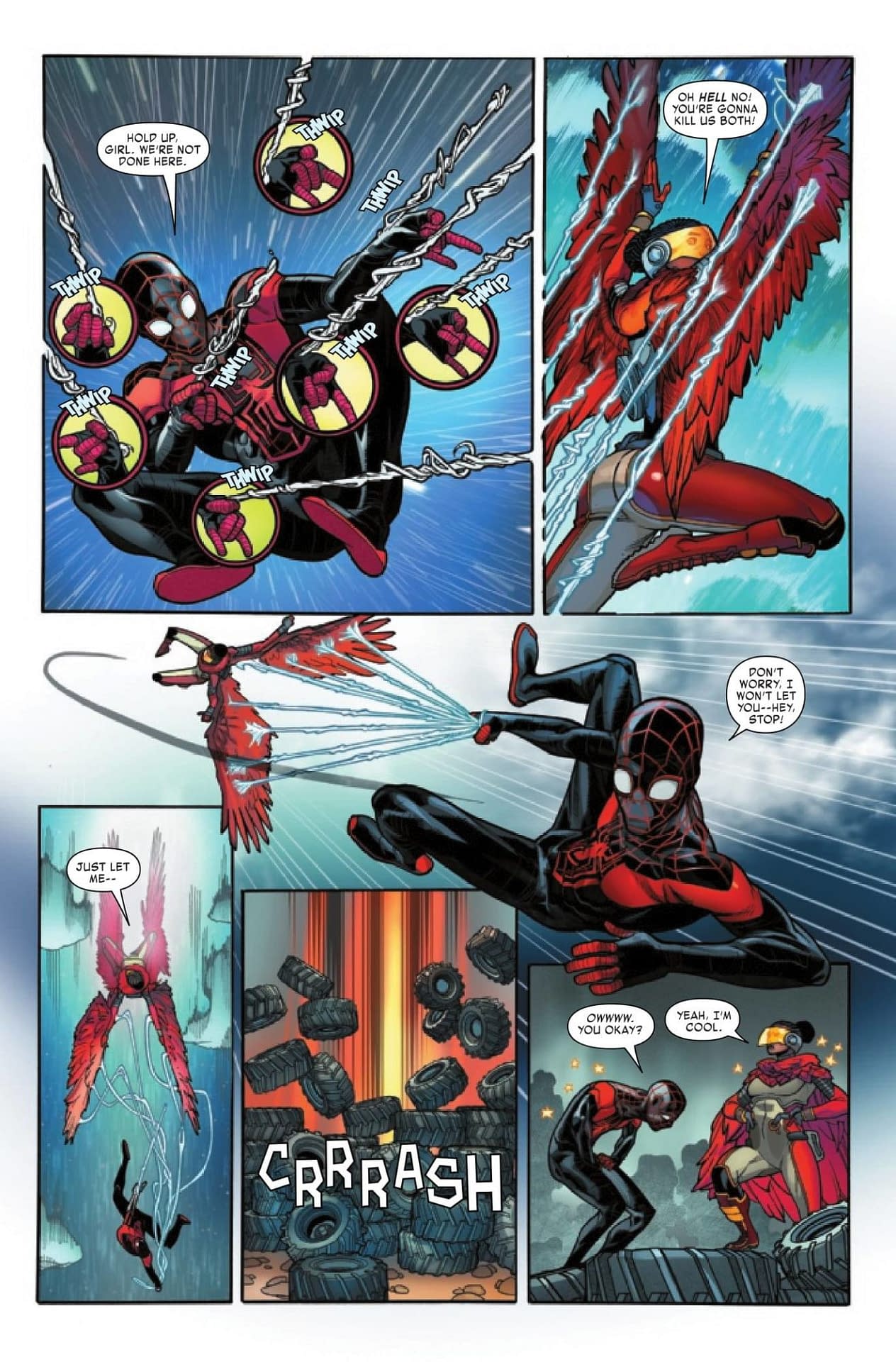 Love is in the Air in Miles Morales: Spider-Man #6