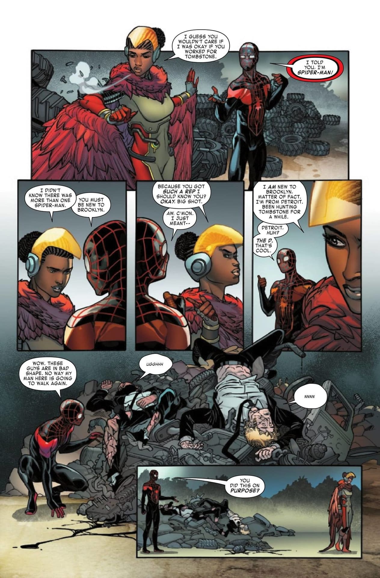Love is in the Air in Miles Morales: Spider-Man #6