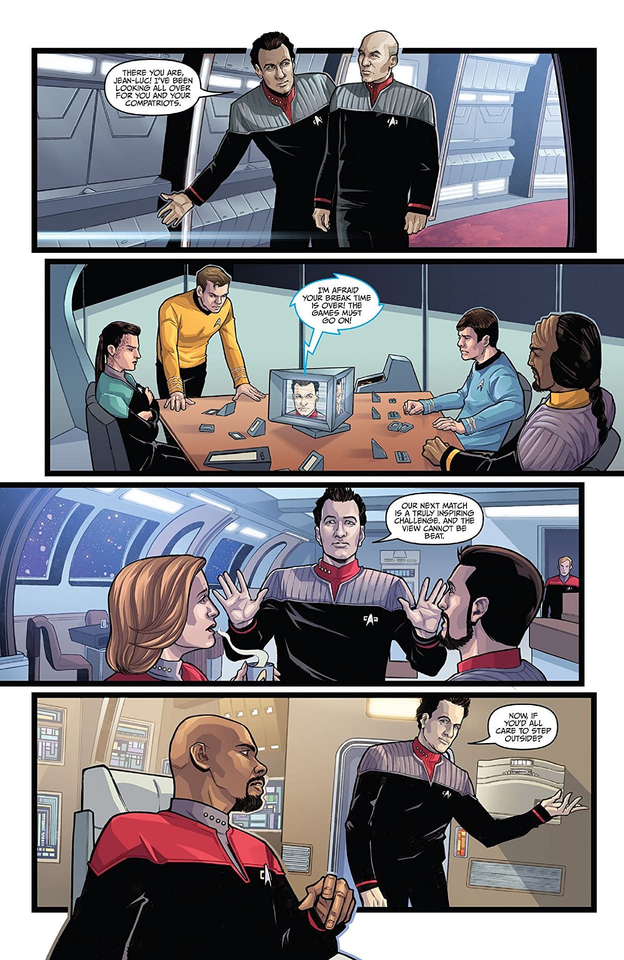 'Star Trek: The Q Conflict' #4: Q Messes with the Wrong Wormhole (REVIEW)