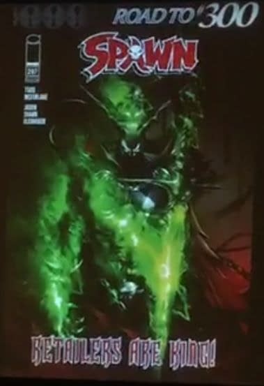 Scott Snyder, Greg Capullo, J Scott Campbell, Jerome Opena, Jason Shaw Alexander Join Spawn #300 With Todd McFarlane Drawing (Video)