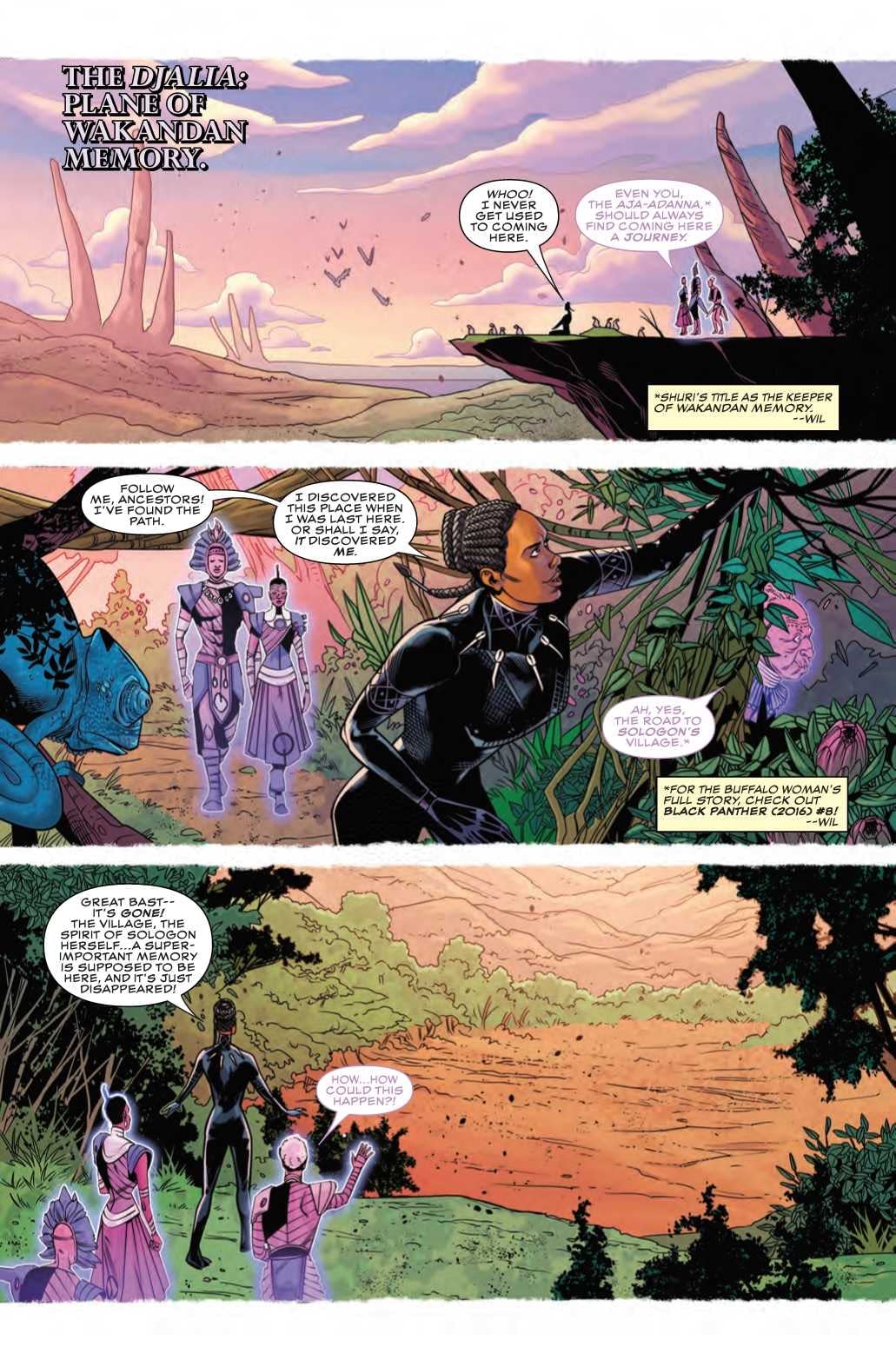 Shuri's Recap Pages are the Best in the Industry (Shuri #8 Preview)