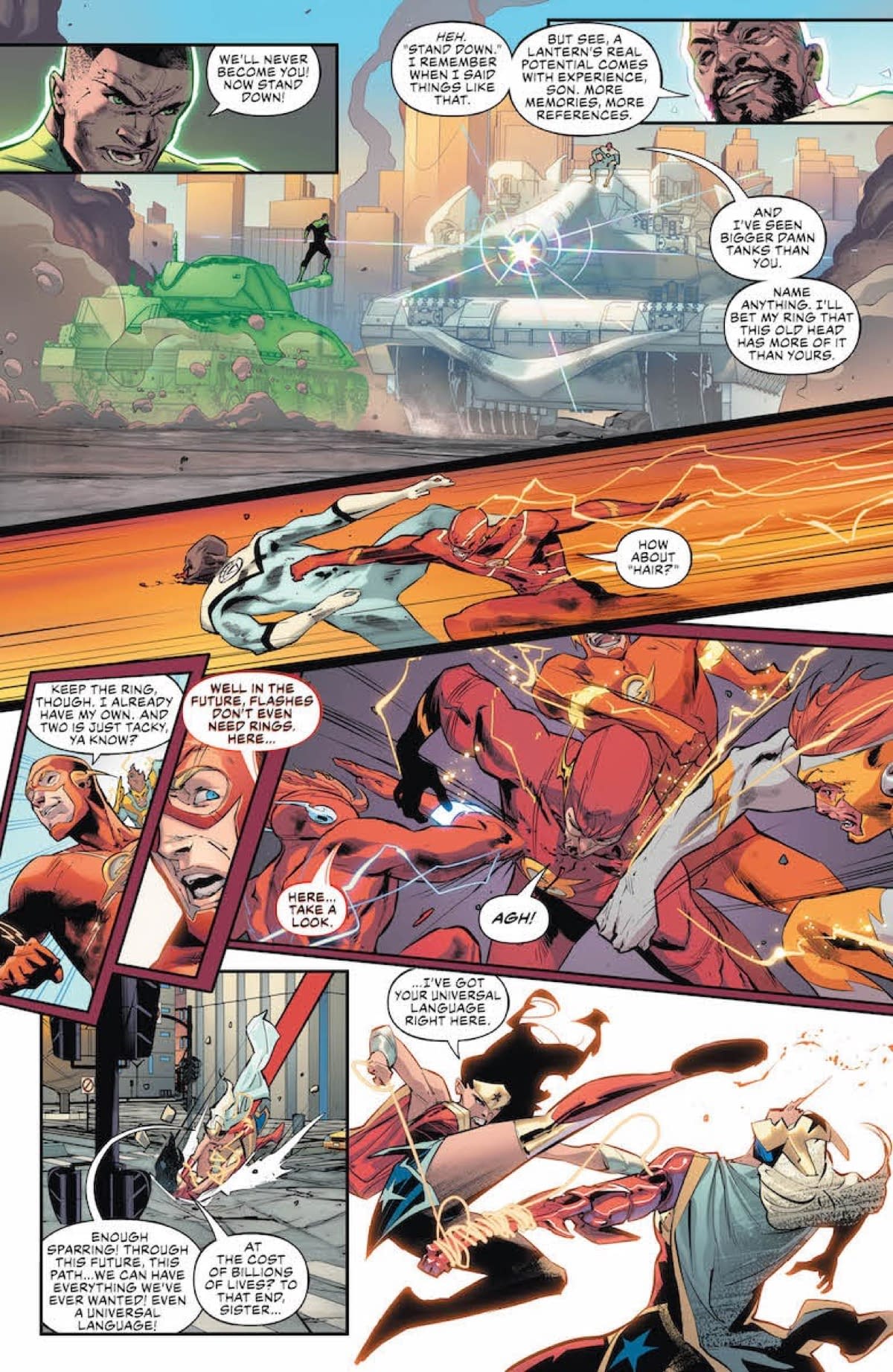 Superman Still Can't Stop Imagining Lois's Death (Justice League #24 Preview)