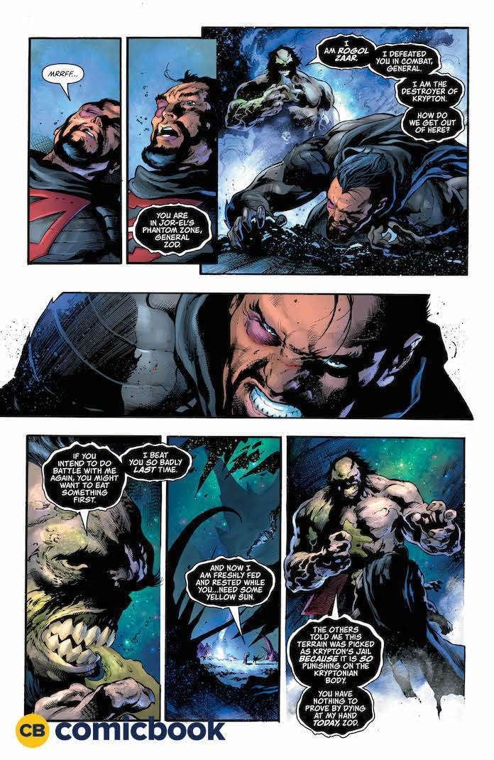 Looks Like Zod is the One Kneeling in This Superman #11 Preview