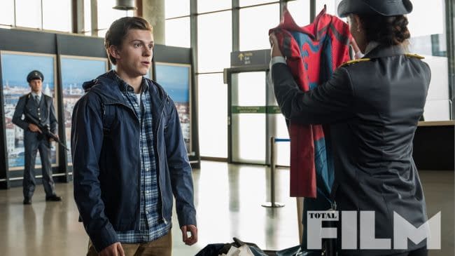 TSA is the Worst in a New Spider-Man: Far From Home Image