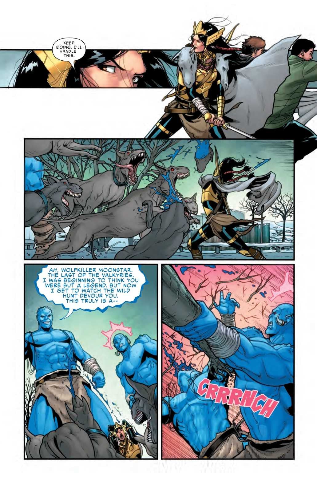 How Many Madroxes Does It Take to Kill a Frost Giant? War of the Realms: Uncanny X-Men #2 Preview