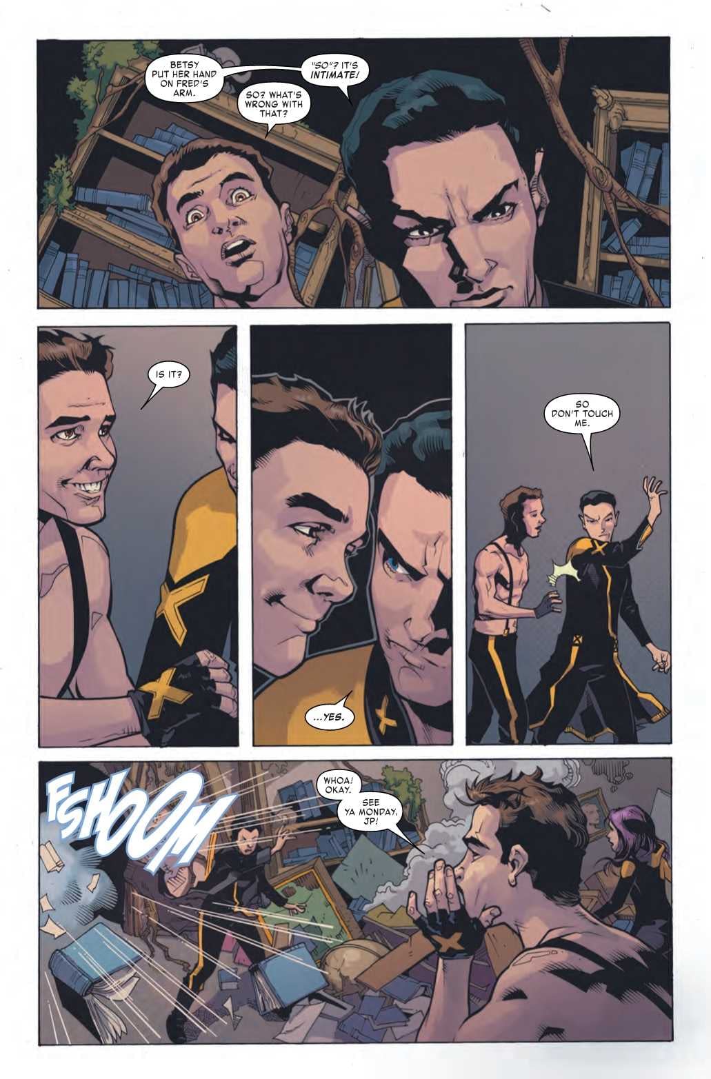 The Intimacy of Touch in Age of X-Man: X-Tremists #4 (Preview)