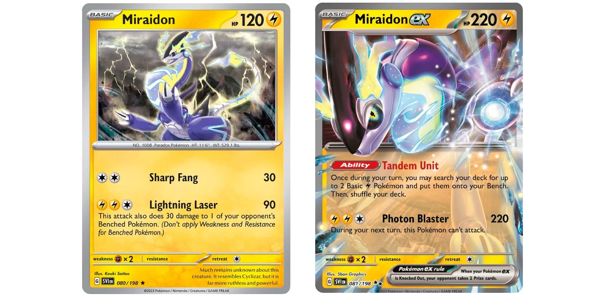 Miraidon ex gold jap - Vinted