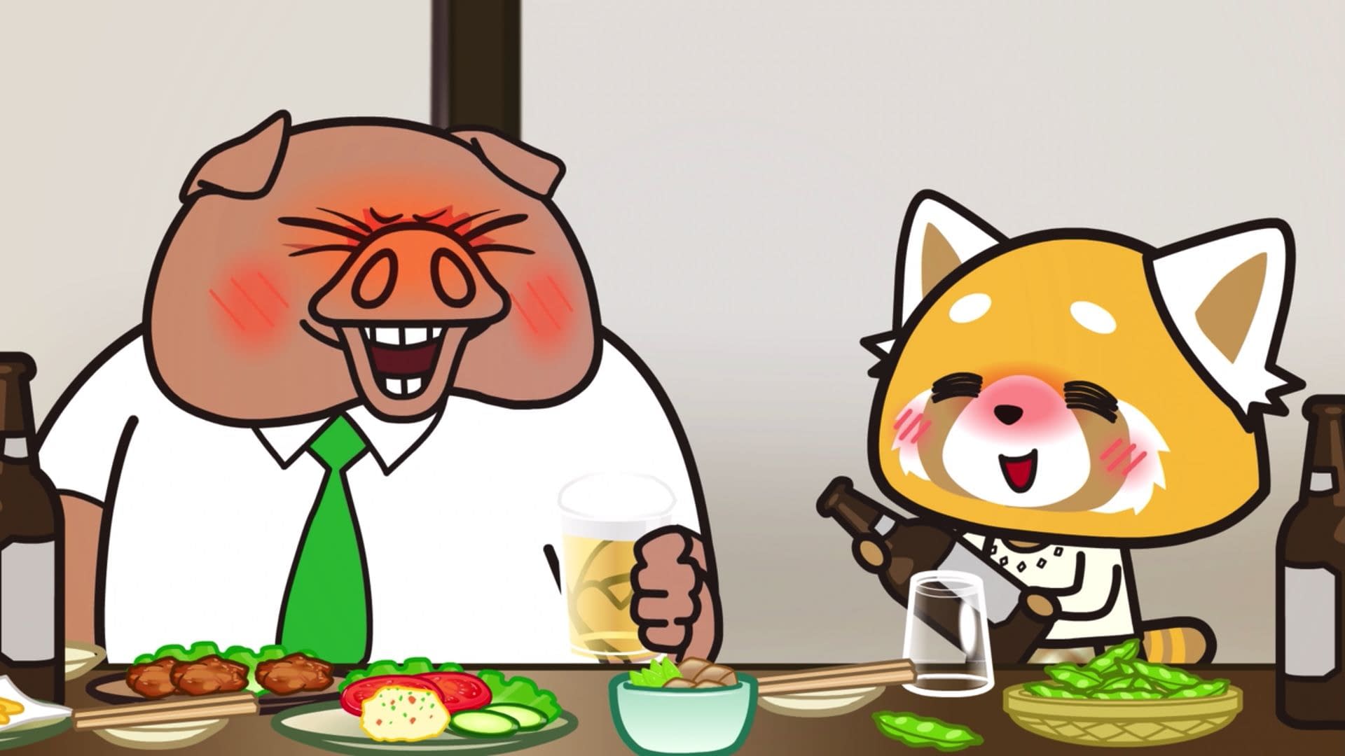 "Aggretsuko": Meet Rarecho &#038; Yeti in Surreal Netflix BTS Interview [VIDEO]