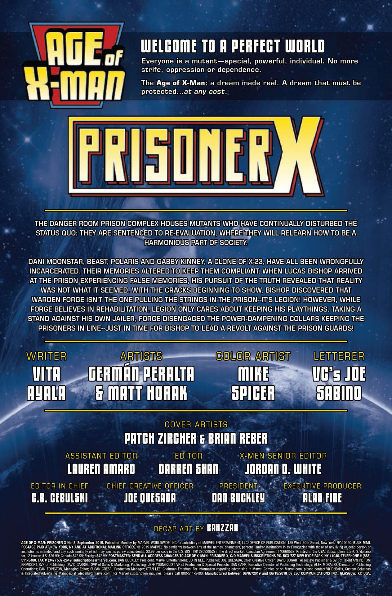 Tonight There's Gonna Be a Jailbreak Somewhere in This Prisoner X #5 Preview