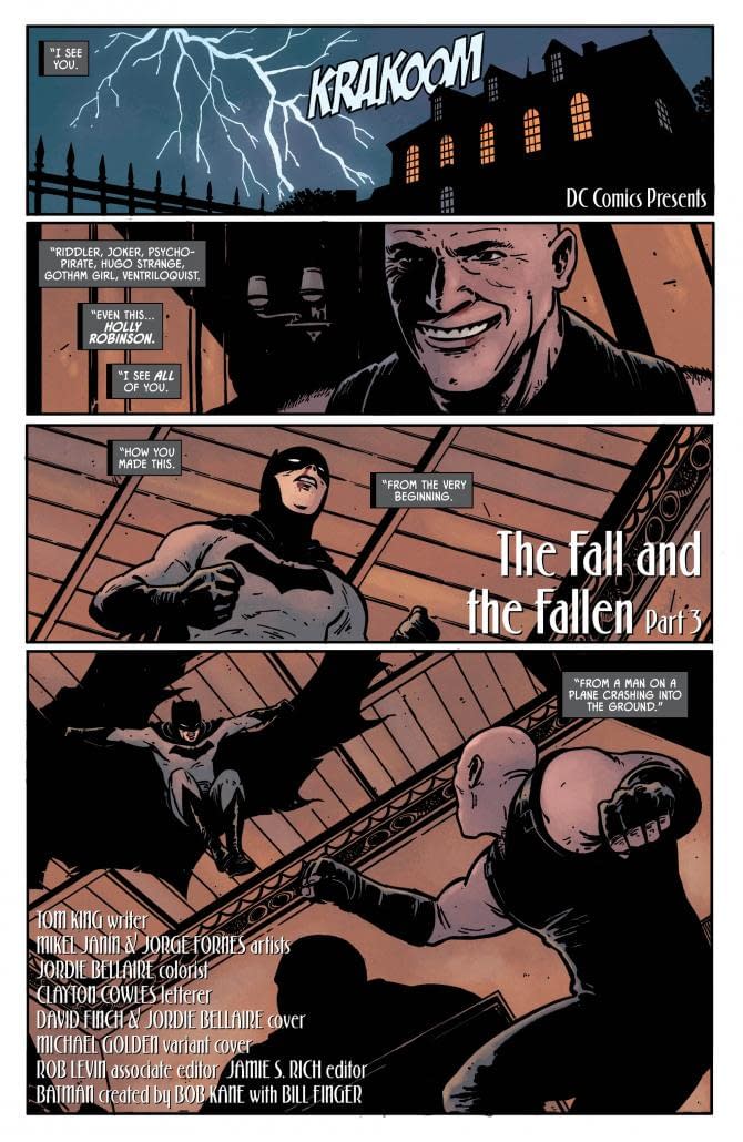 Does Batman #72 Rewrite Tom King's Batman History?