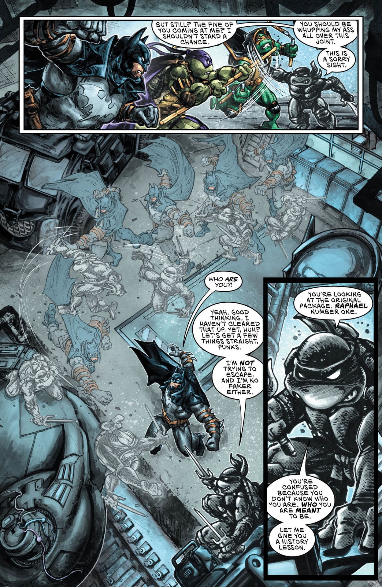 An Origin Retold in Batman/Teenage Mutant Ninja Turtles III #2 Preview
