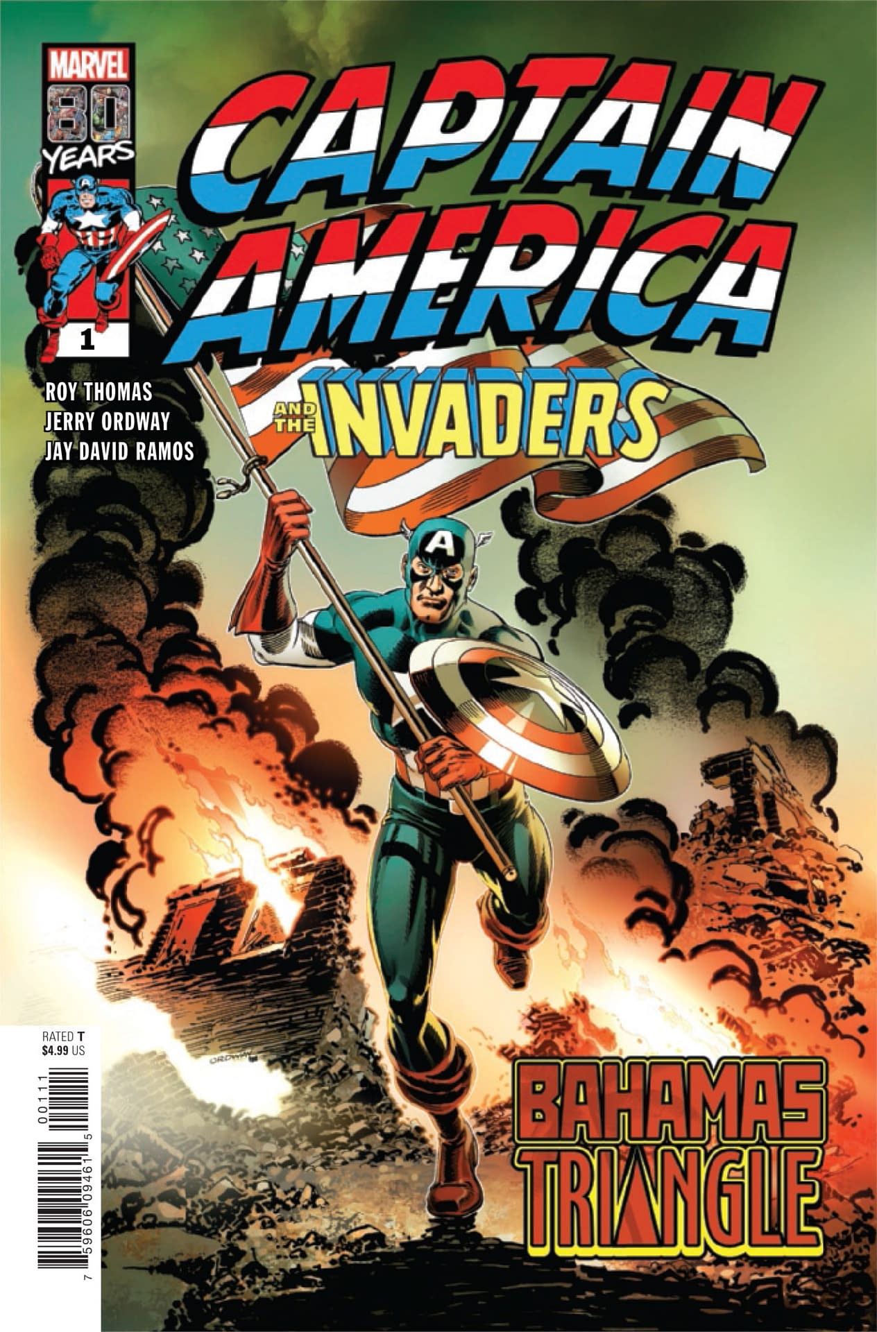 Cap Fights American Nazis in Captain America and the Invaders #1 (Preview)