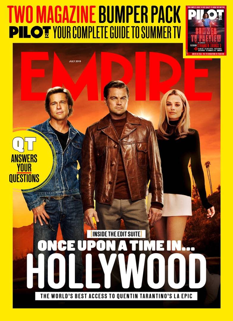 Once Upon A Time In Hollywood on the Cover of Empire