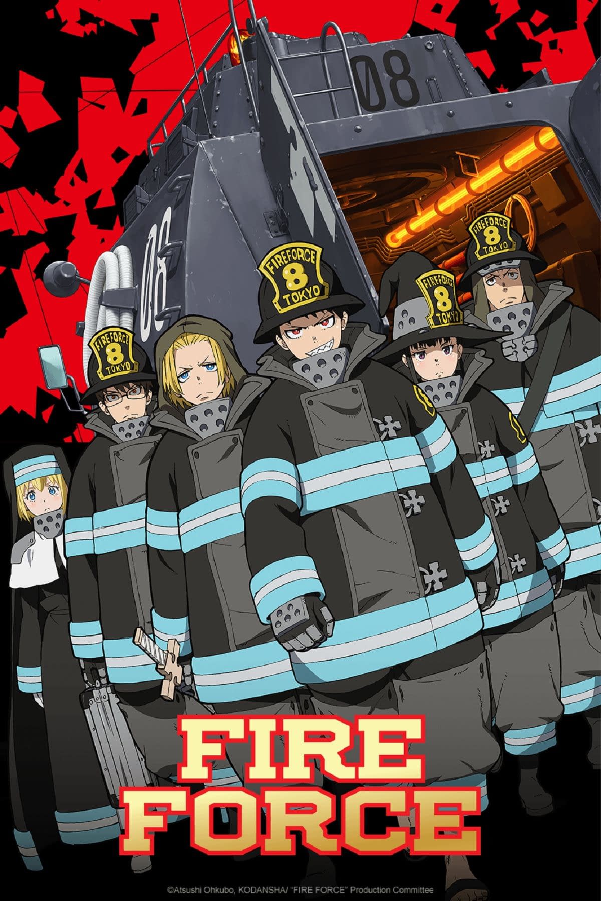 "Fire Force" Fires Up Crunchyroll Summer Lineup