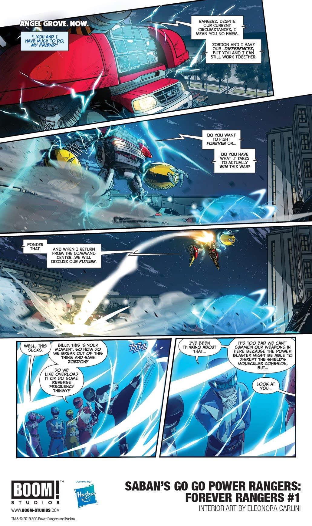 Go Back to the Future in Saban's Go Go Power Rangers: Forever Rangers Preview