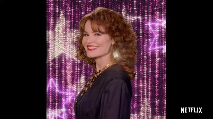 GLOW: Geena Davis is Going All In (Sorry, AEW) on Season 3 [VIDEO]