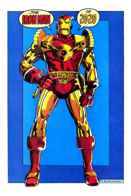 Marvel Comics Begins Iron Man 2020 In October