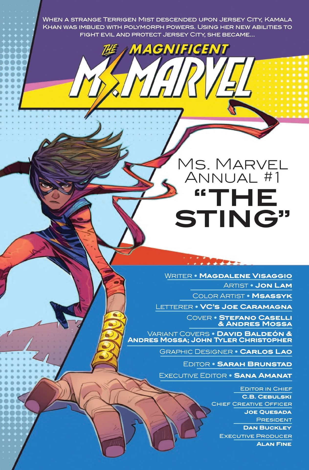 Mister... Er, Captain Miracle Comes to Magnificent Ms. Marvel Annual #1 (Preview)