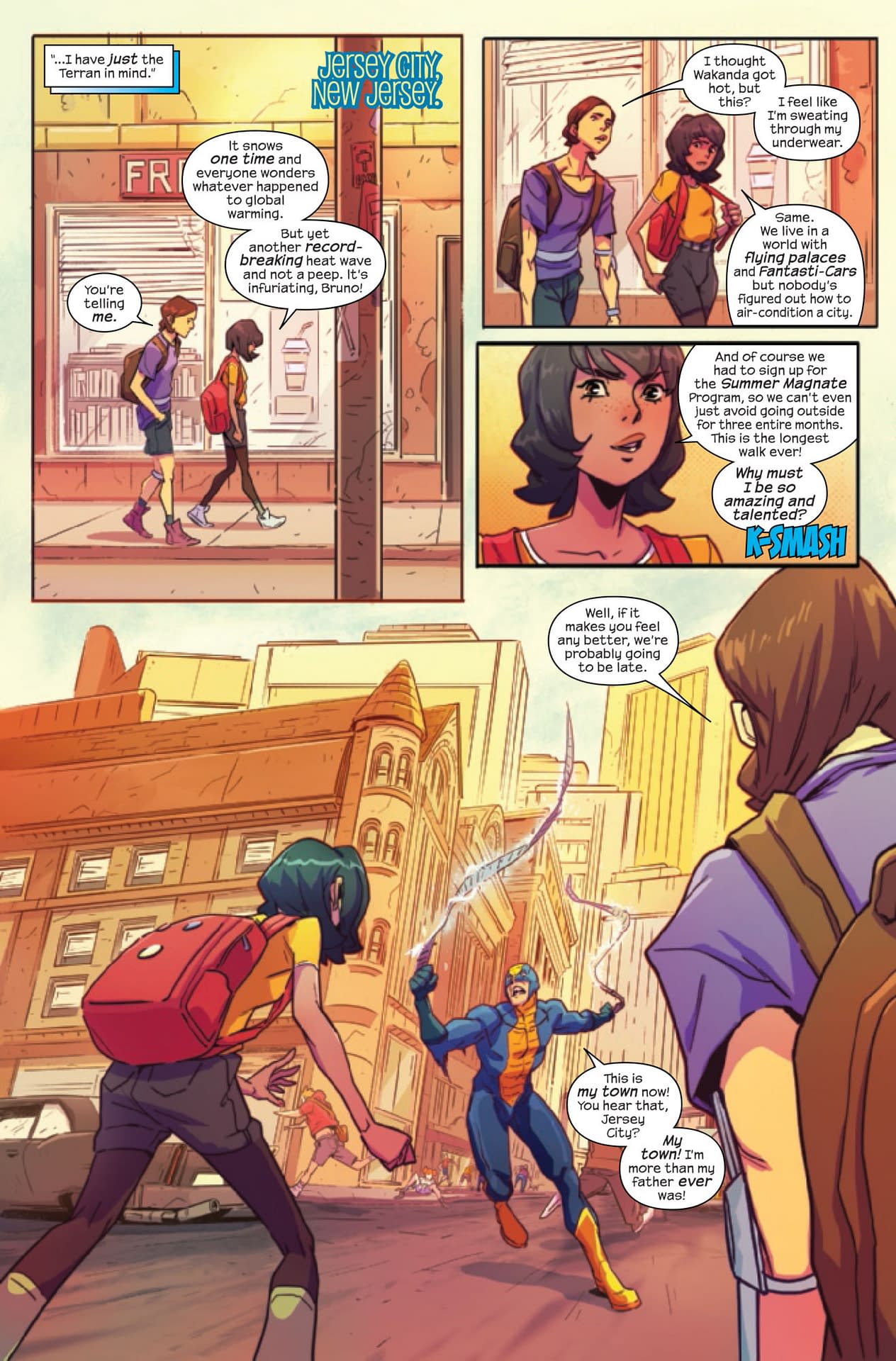 Mister... Er, Captain Miracle Comes to Magnificent Ms. Marvel Annual #1 (Preview)