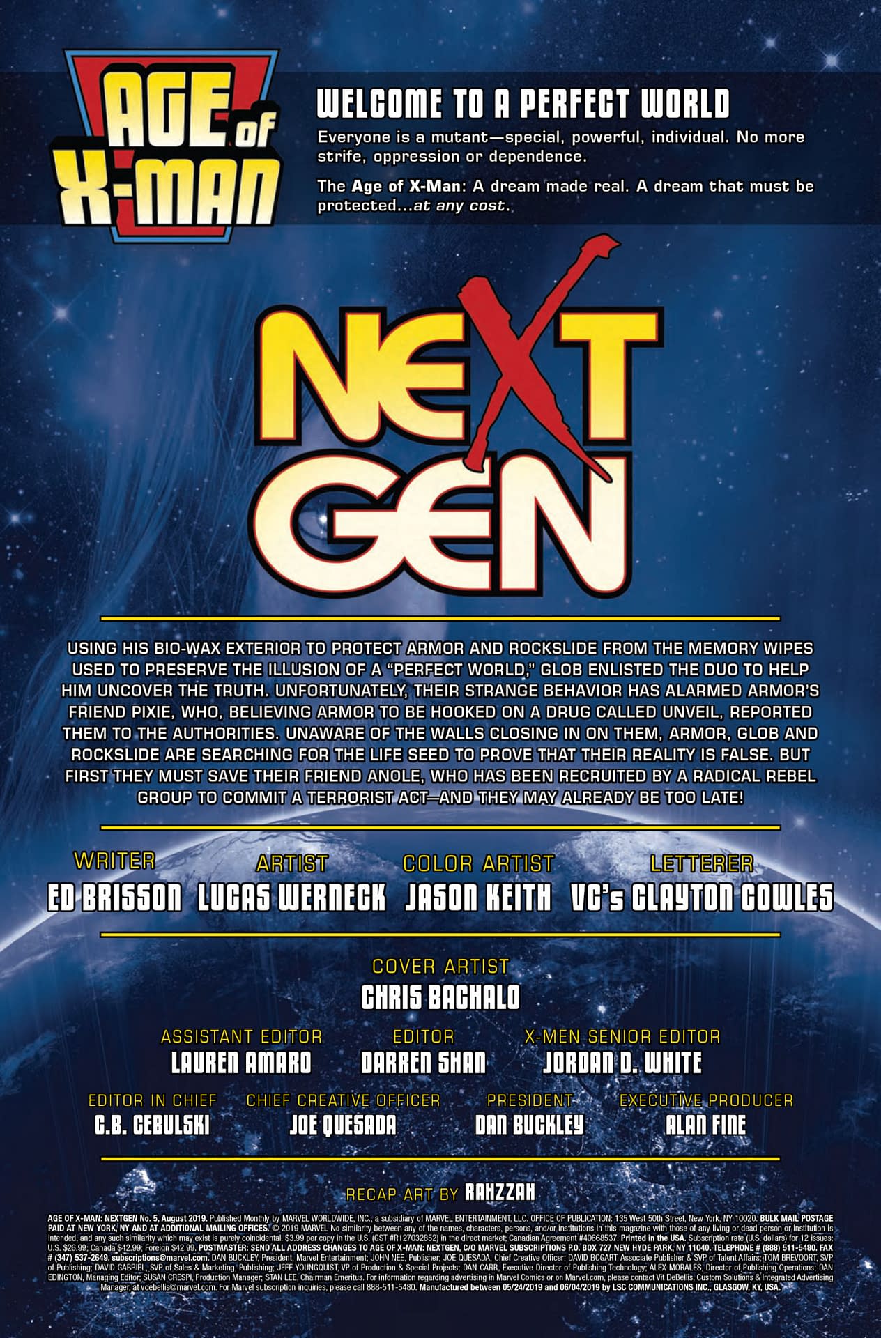A Close Call for Anole in Age of X-Man: Next Gen #5 (Preview)