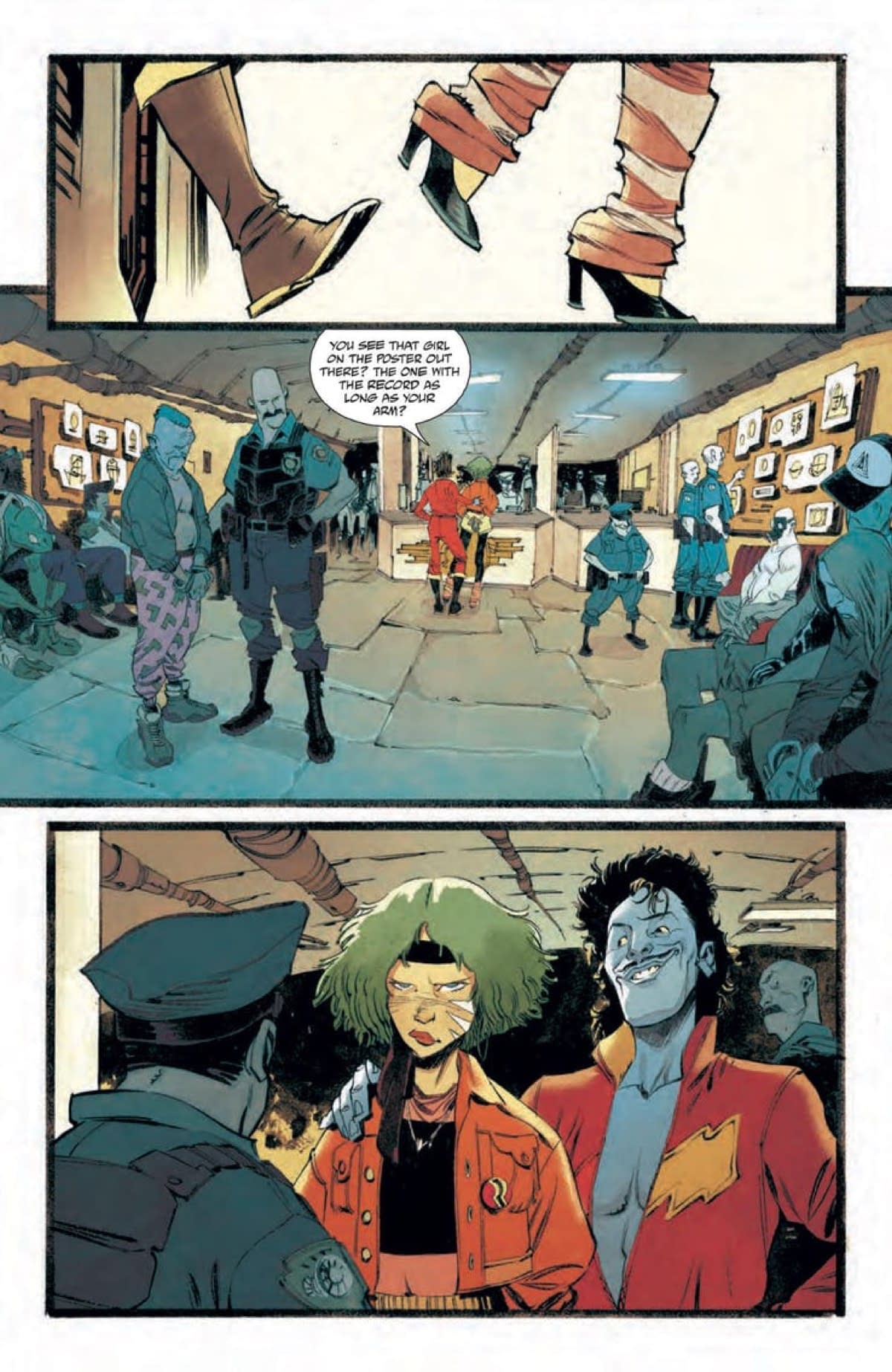 First Look at Mark Millar and Matteo Scalera's Space Bandits