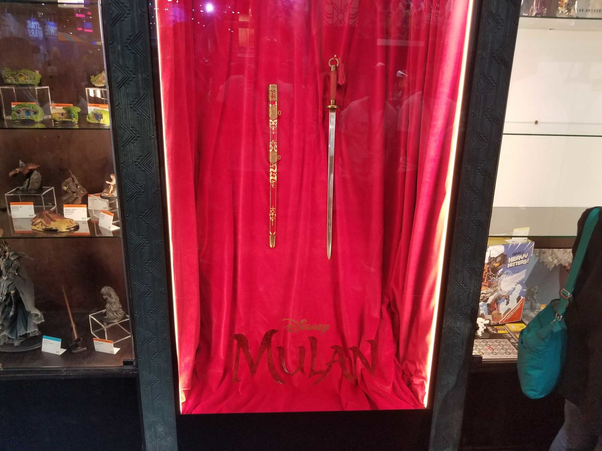 The Sword from "Mulan" is on Display at SDCC