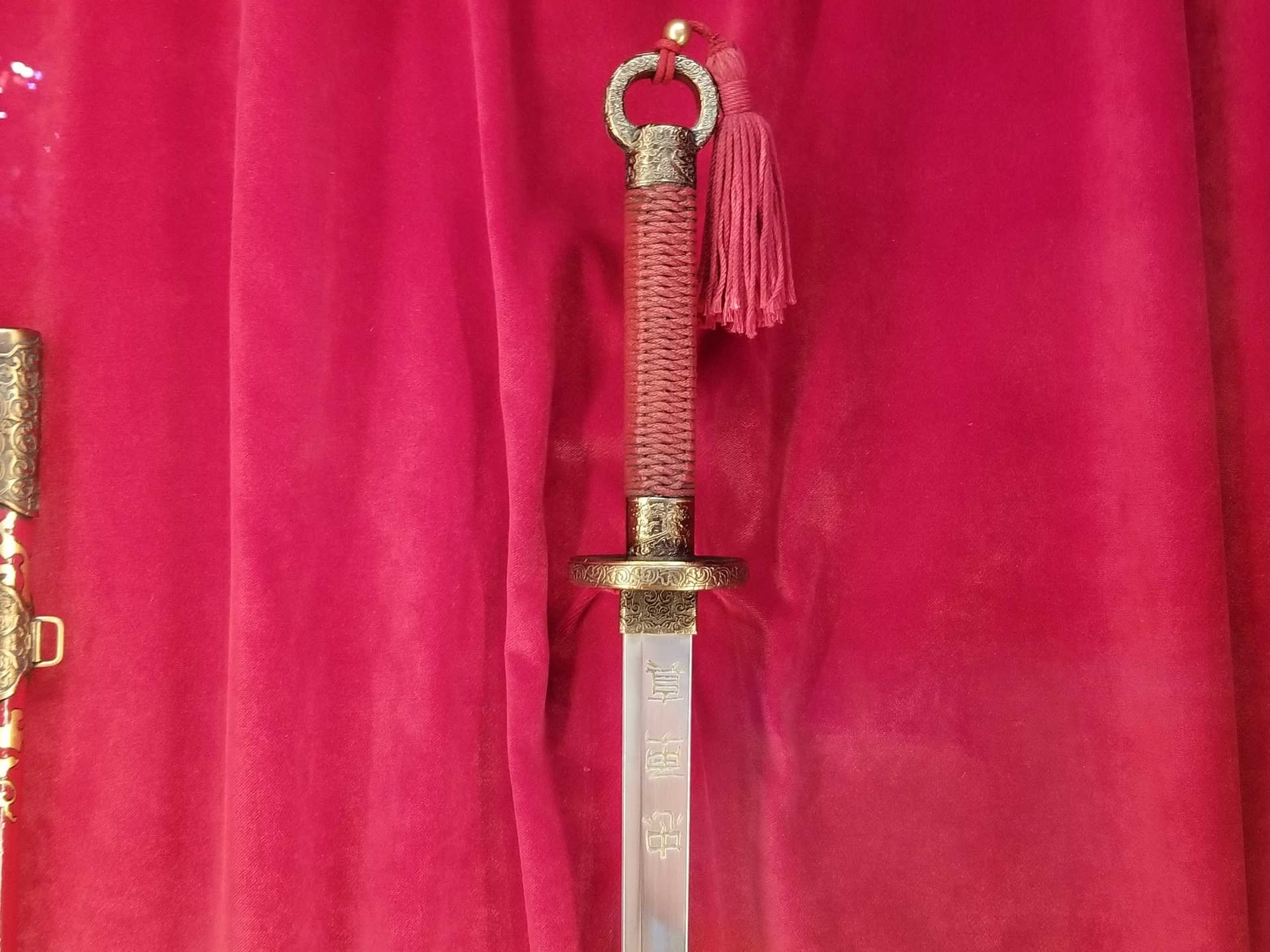 The Sword from "Mulan" is on Display at SDCC