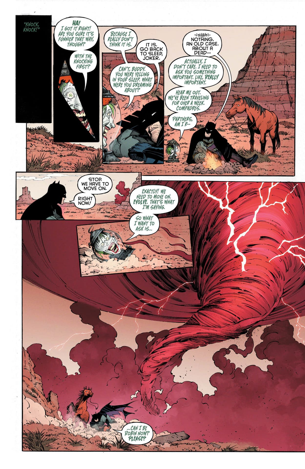 Could the Joker be Batman's Last Robin? Last Knight on Earth #2 Preview