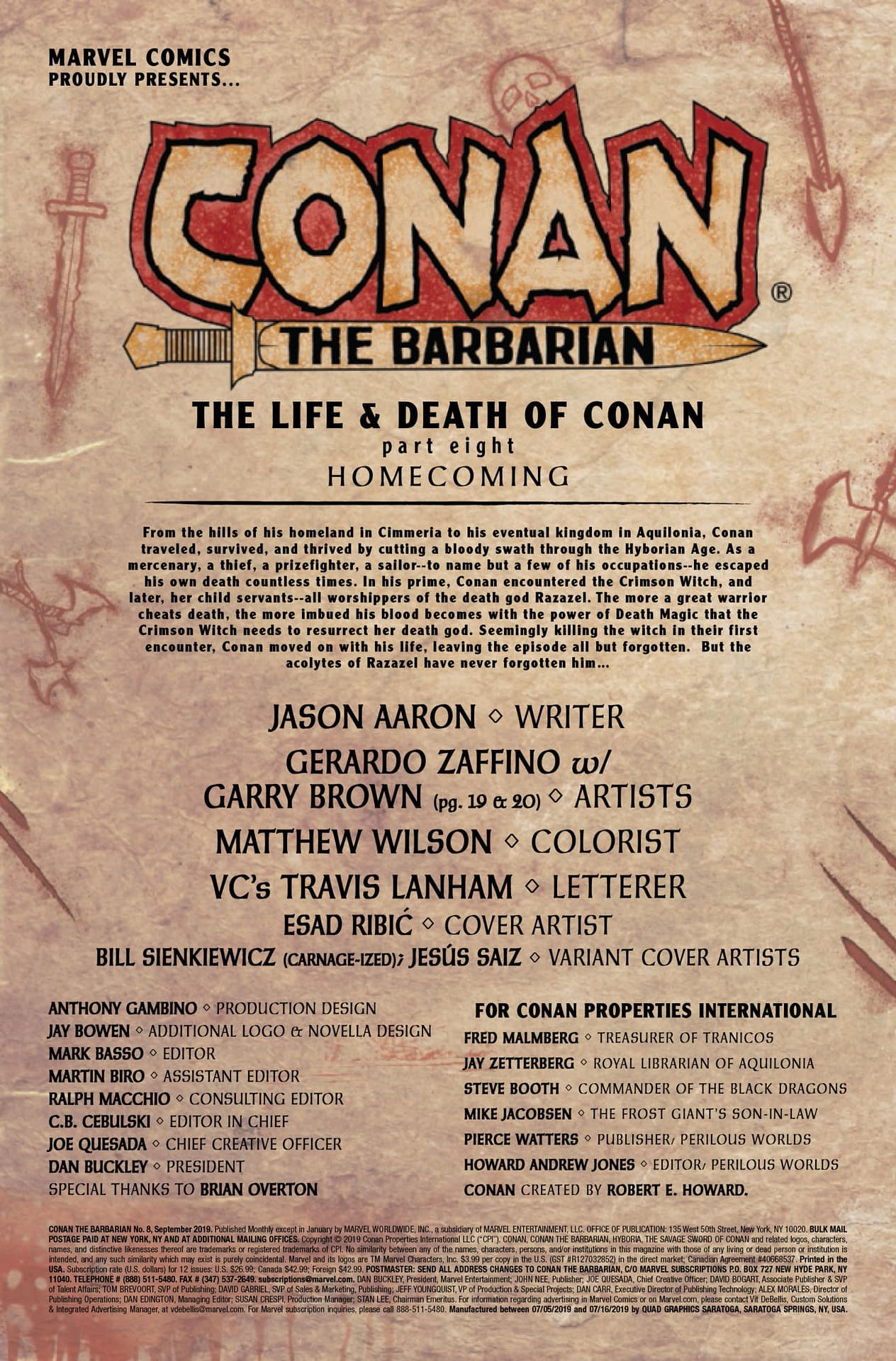 Cimmerian Anti-Vaxerism Run Rampant in Conan the Barbarian #8 [Preview]