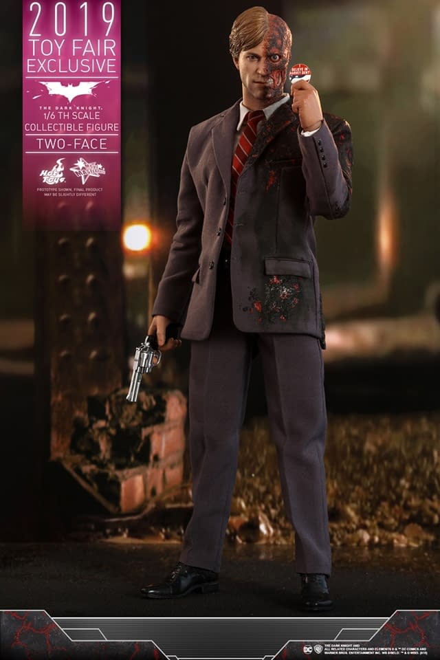 Dark Knight Baddie Two-Face Gets an Updated Hot Toys Release