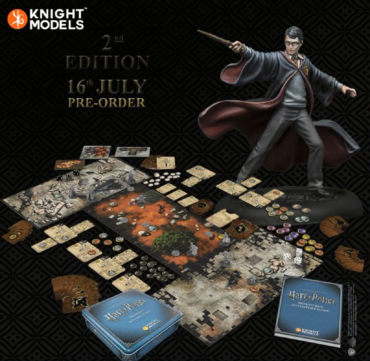 Knight Models Announces 2nd Edition of "Harry Potter" Miniatures Game