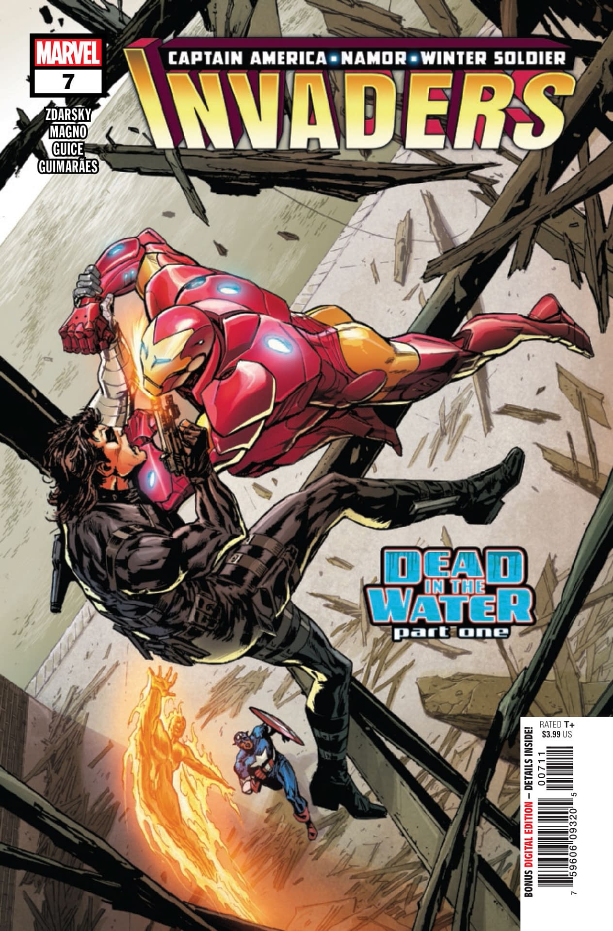 Invaders #7: Iron Man vs. Captain America... Again?! [Preview]