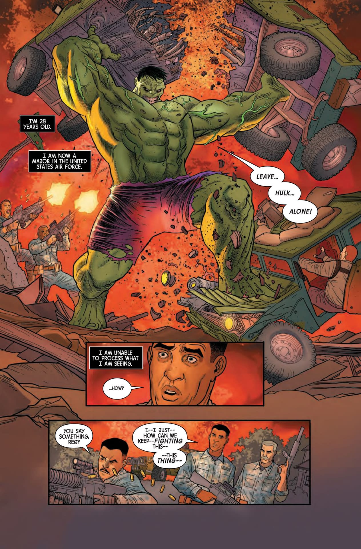 Immortal Hulk #21 - Back to Hulk's 2005 Origins [Preview]