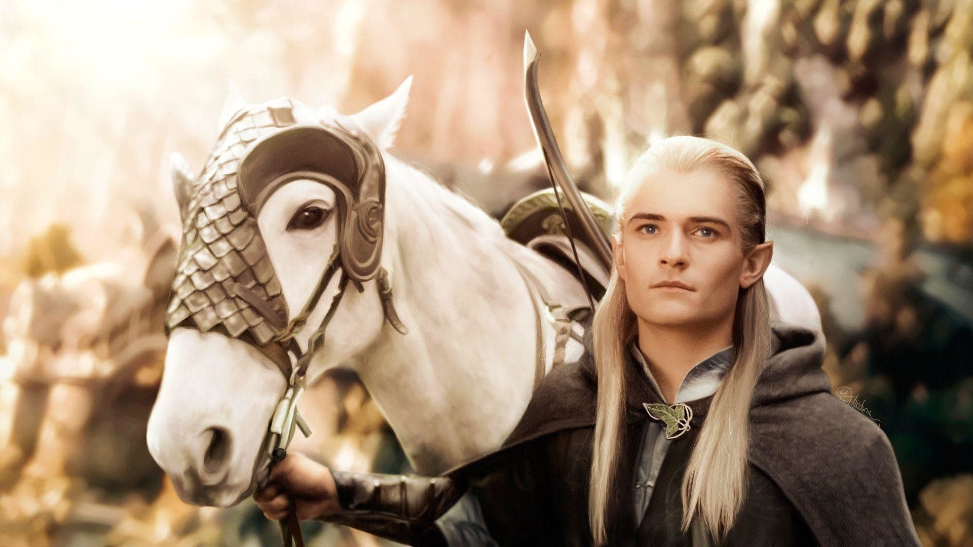 orlando bloom legolas the hobbit vs lord of the rings