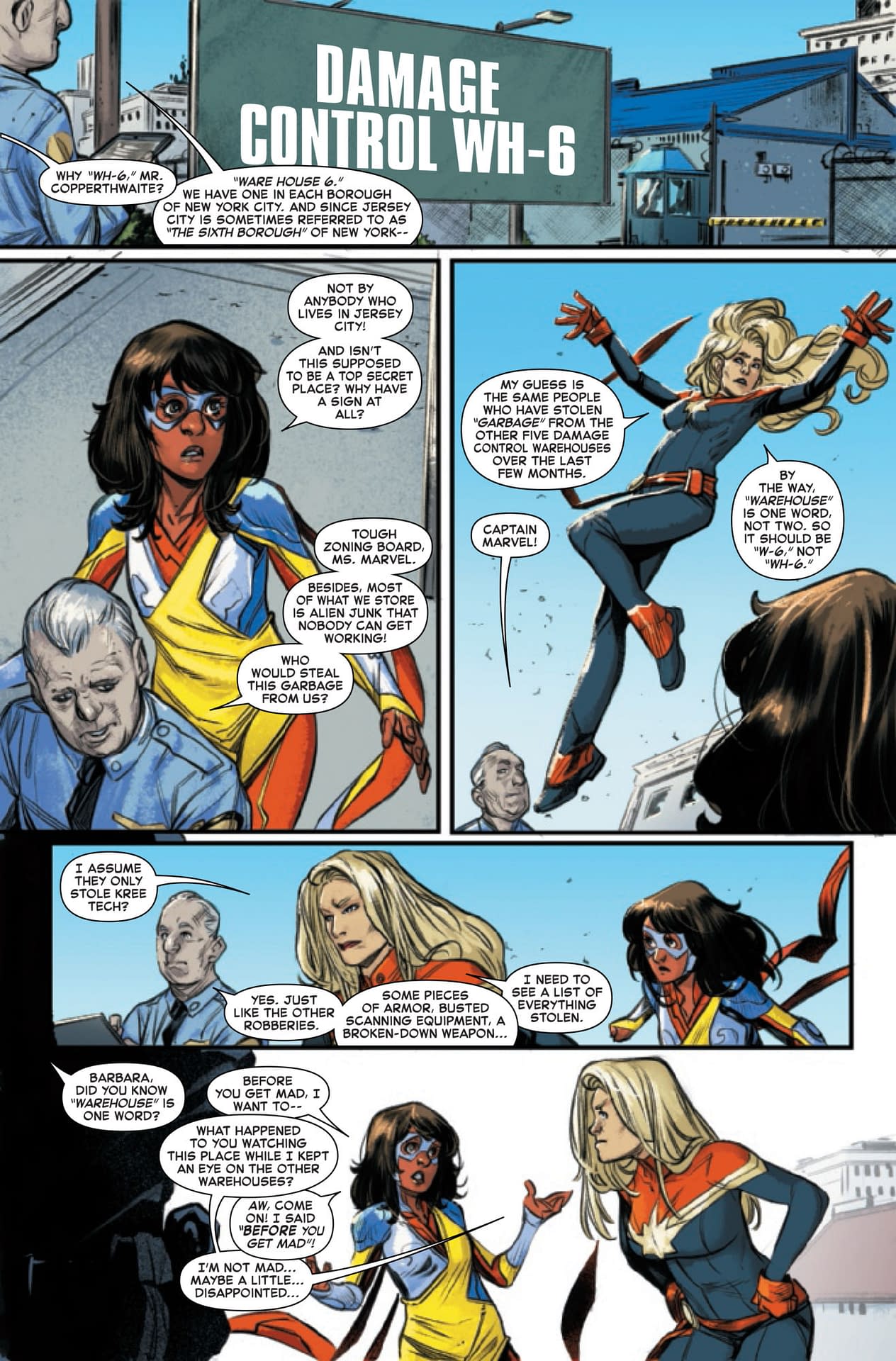Captain Marvel, Grammar Nazi? Marvel Team-Up #4 [Preview]
