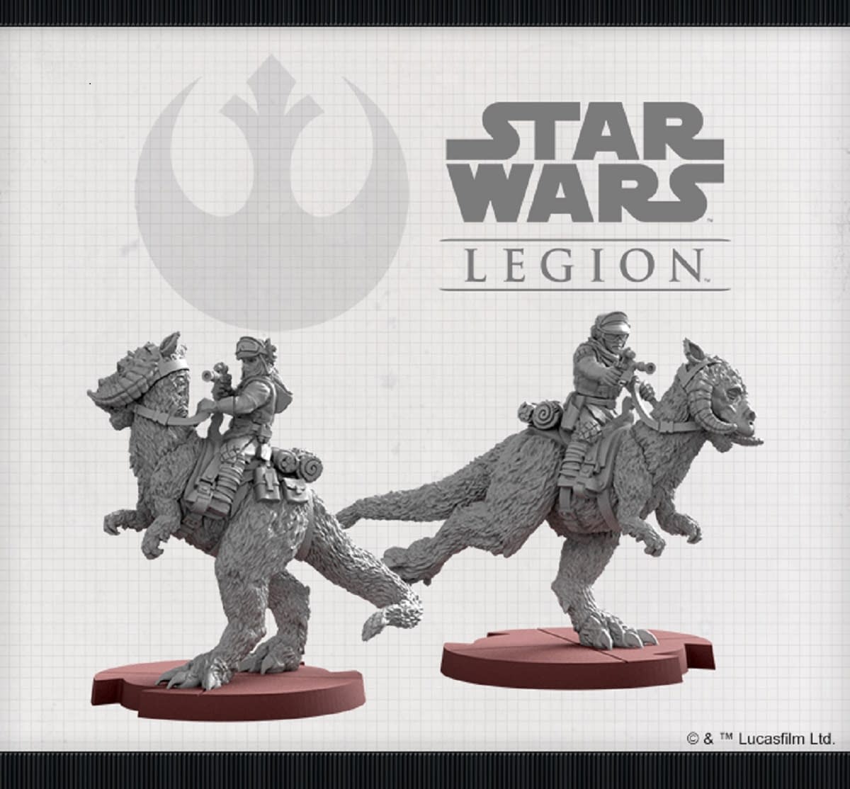 Tauntaun Riders Charge Into Battle for "Star Wars: Legion"
