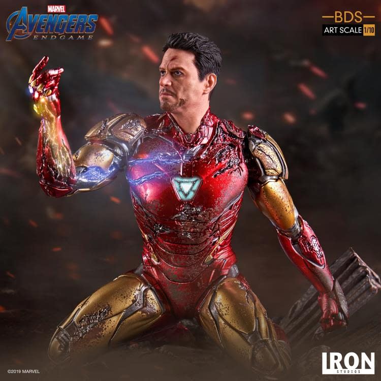 Iron Studios reveals "I am Iron Man" statue that We Love 3000!