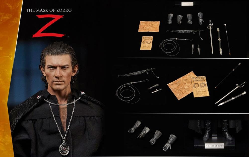 "The Mask of Zorro" Returns Once Again with New Sideshow Figure