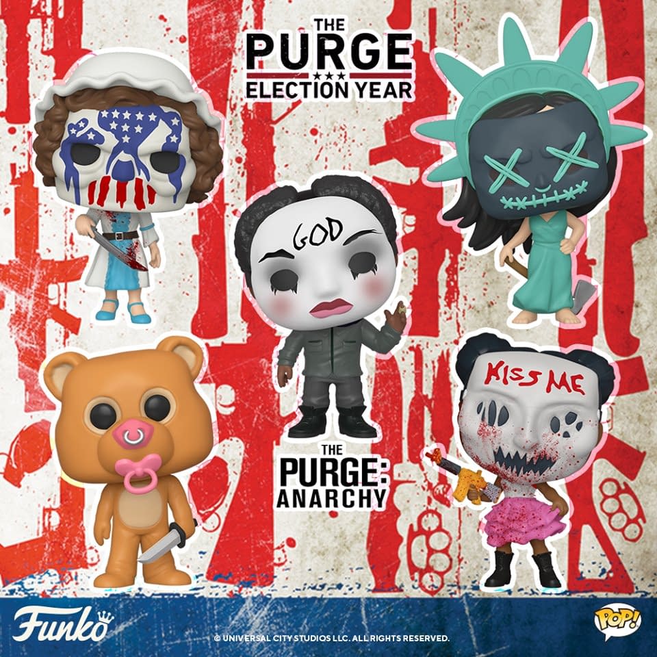 Purge Funko Pops! Will Send Chills Down Your Spine