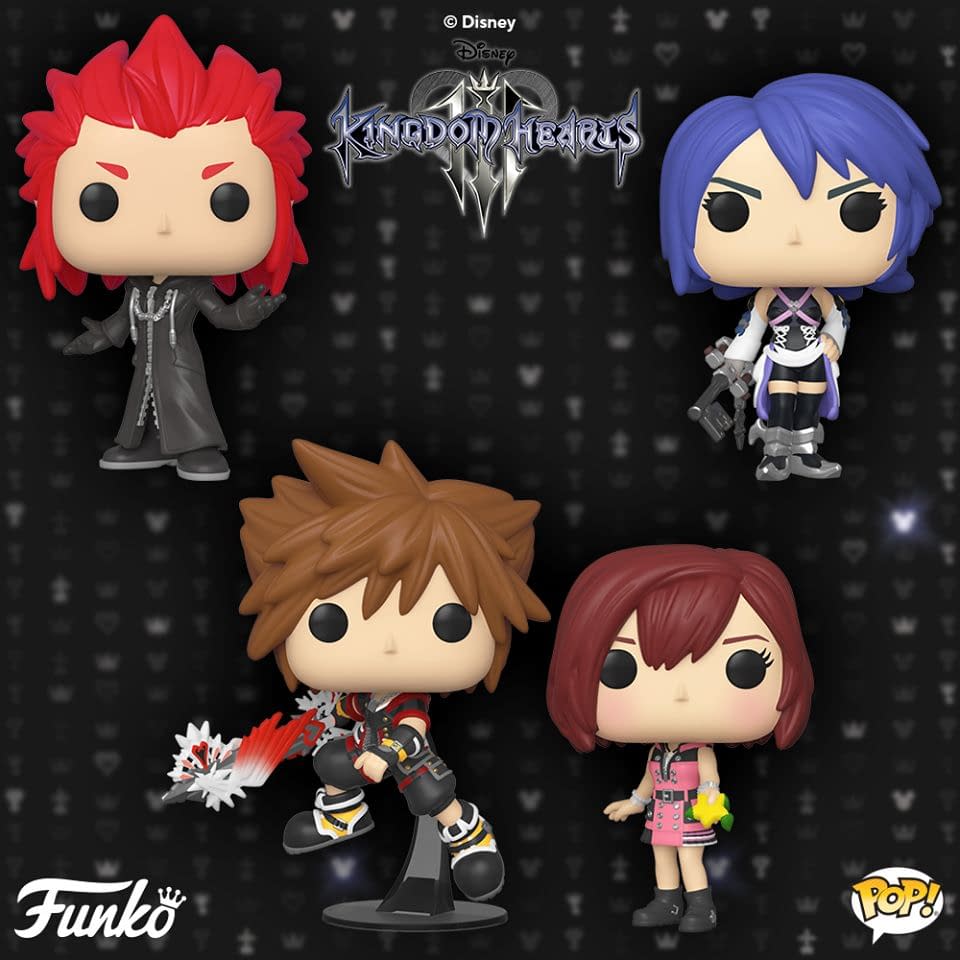 New "Kingdom Hearts" Pops Announced By Funko