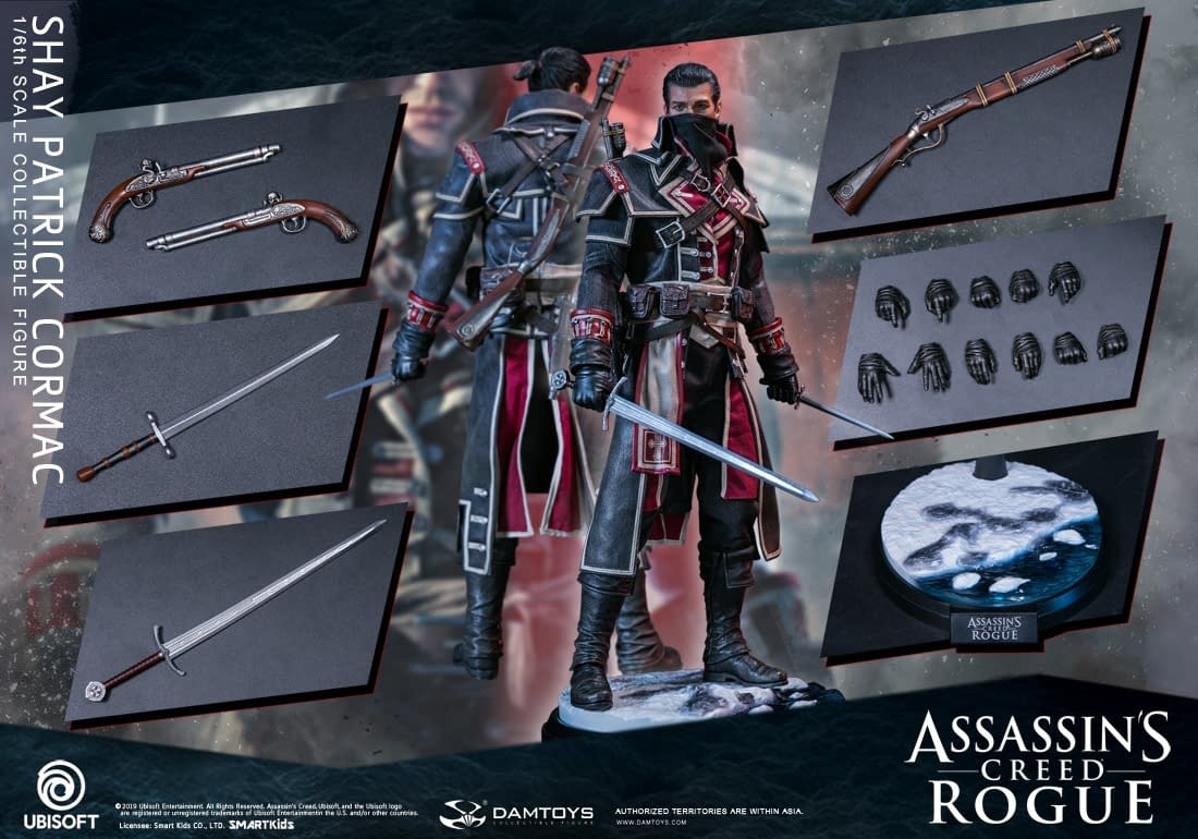 "Assassin's Creed: Rogue" Gets Collectible Treatment from DAMTOYS [PREVIEW]