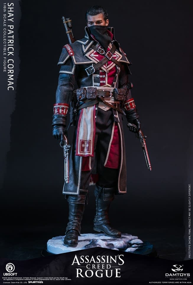Assassins Creed Rogue gets the Collectible Treatment by DAMTOYS