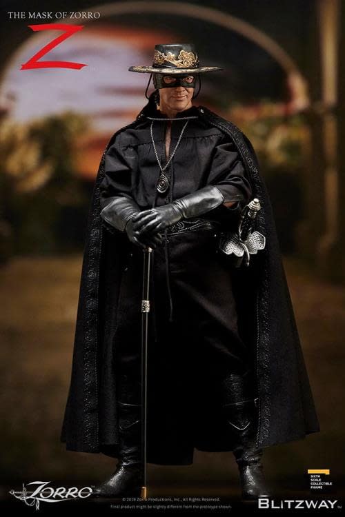 "The Mask of Zorro" Returns Once Again with New Sideshow Figure