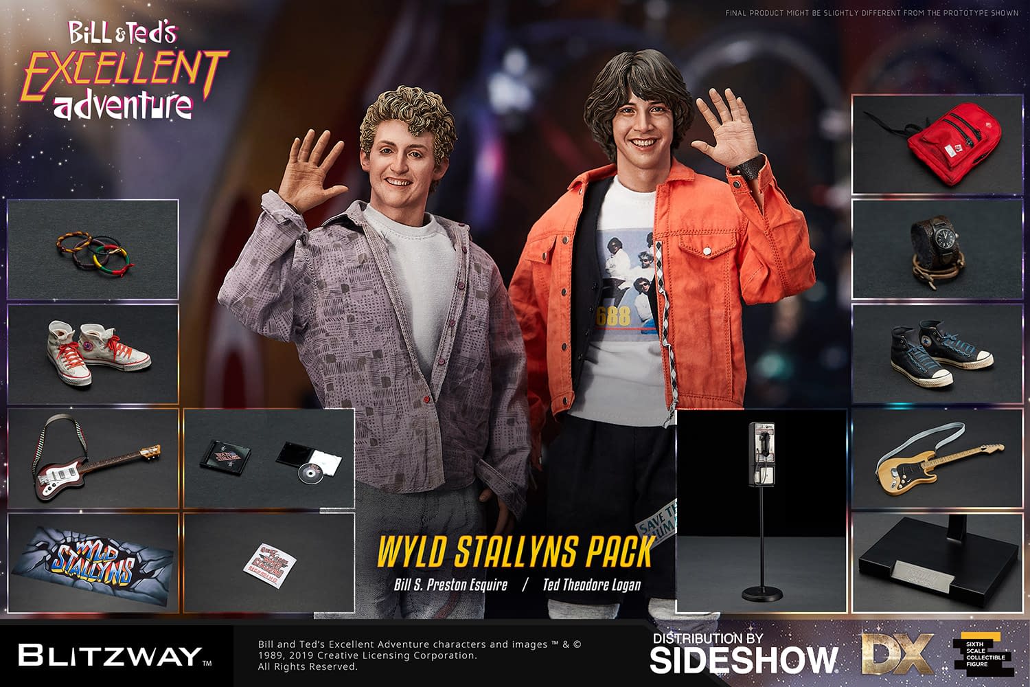 Return to the past with New Bill and Ted Figures