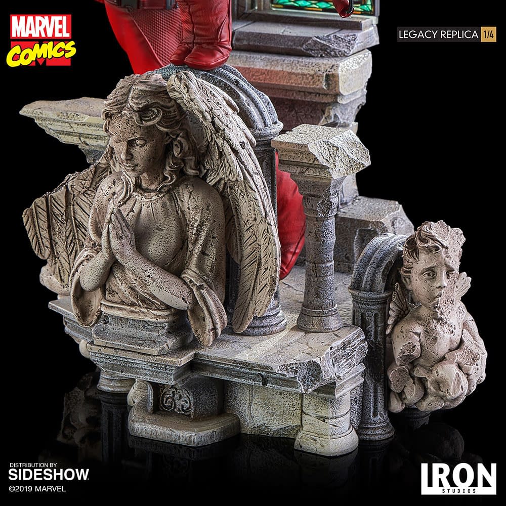 Daredevil Arrives with New Statue by Sideshow/Iron Studios.