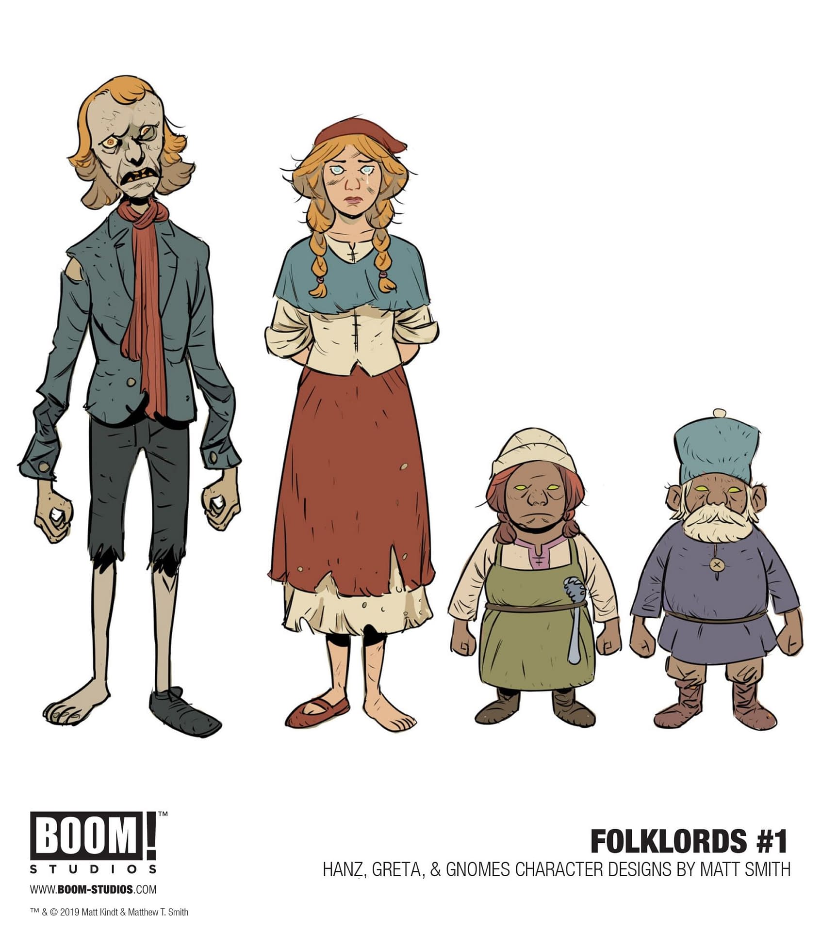 Matts Kindt and Smith Launch Folklords at BOOM! in November