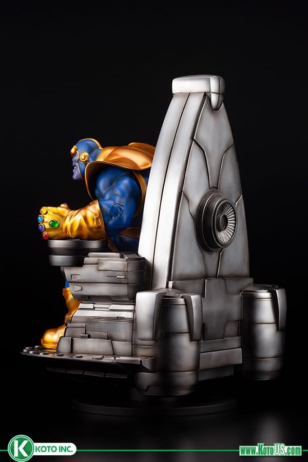 Thanos the Mad Titan Returns with New Statue from Koyobukiya 