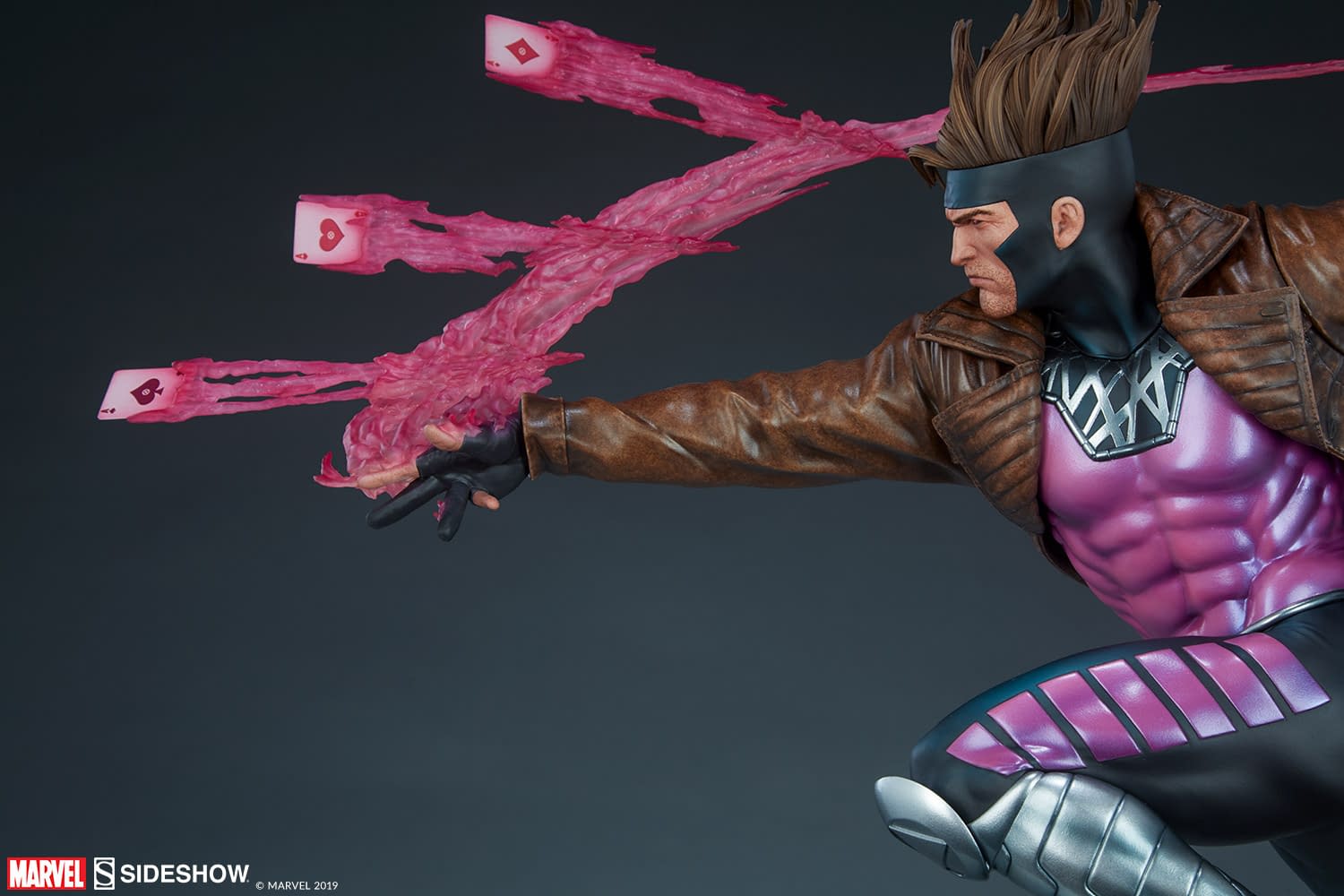 Gambit Enters the Danger Room with New Sideshow Collectible Statue 