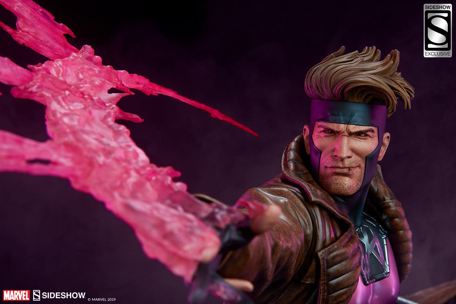 Gambit Enters the Danger Room with New Sideshow Collectible Statue 