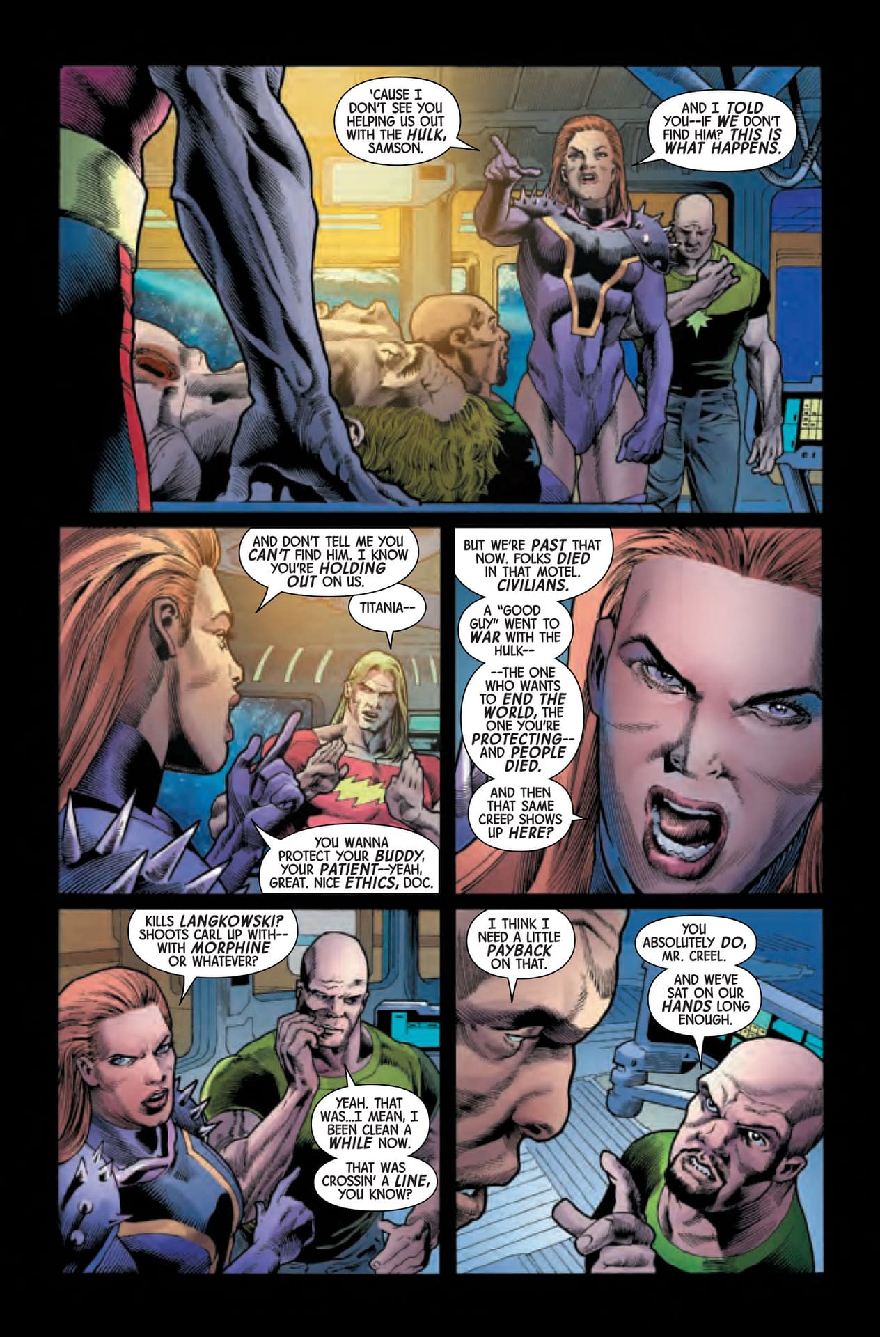 Deleted Scenes from the Democratic Debates in Immortal Hulk #22 [Preview]